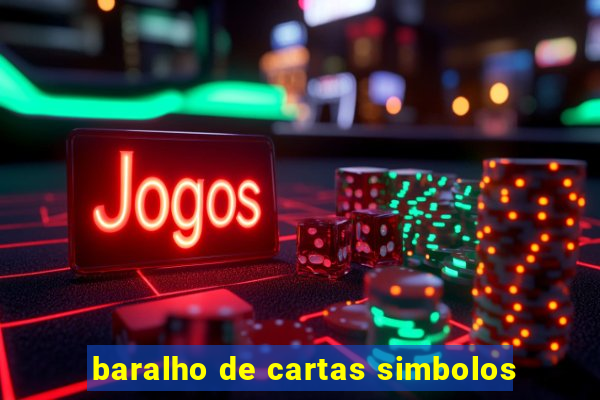 baralho de cartas simbolos